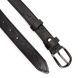 Шкіряний ремінь жіночий шкіряний з квітковим візерунком чорний T-255 1627434088 фото 3